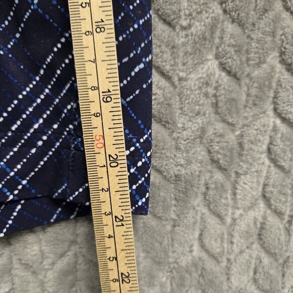 Puma Dry Cell Mens Size 32 Golf Shorts Blue Outdoor Activewear Stripes - Picture 6 of 8